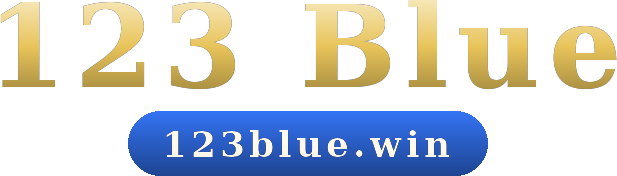 123 Blue โลโก้